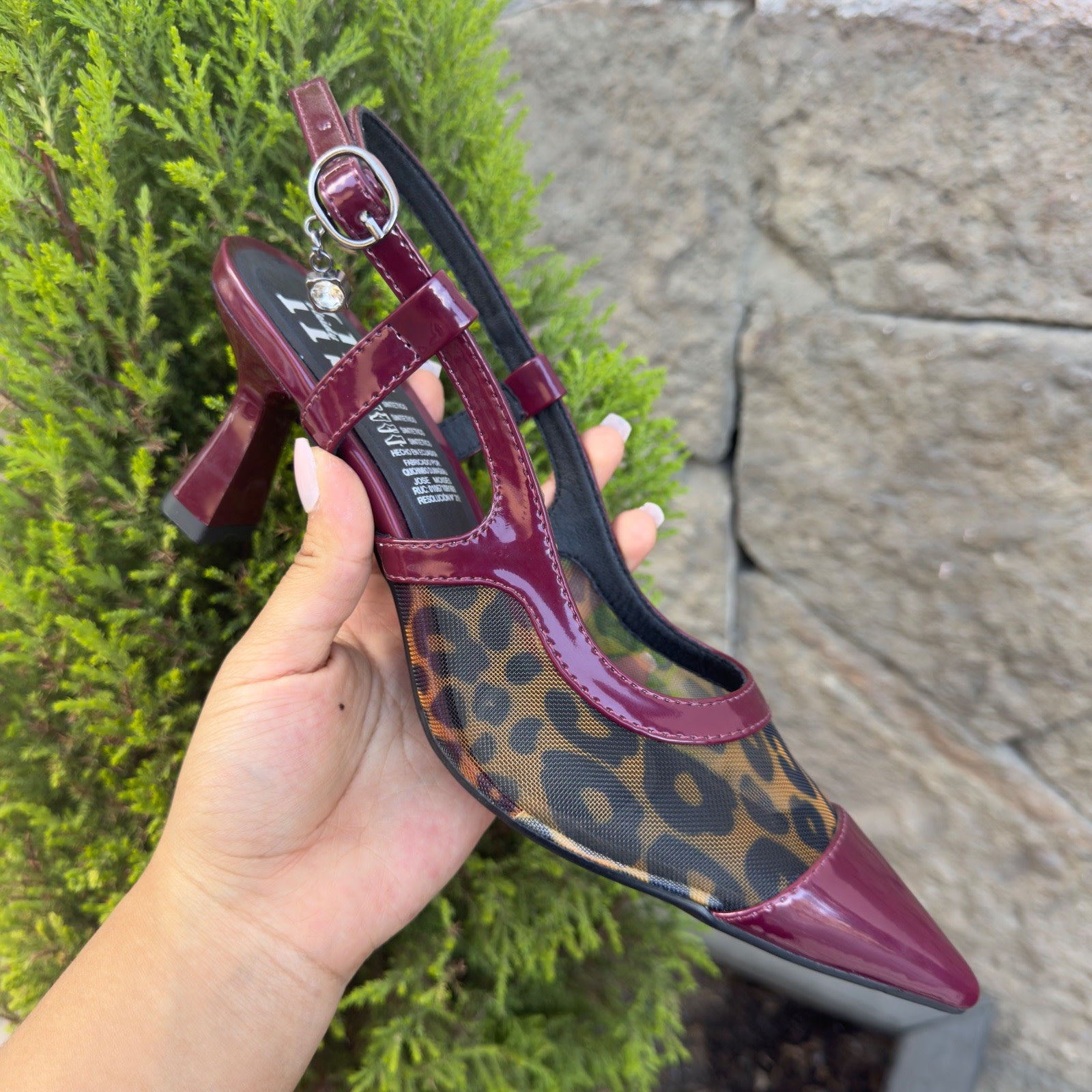 VINO LEOPARDO MALLA  5½