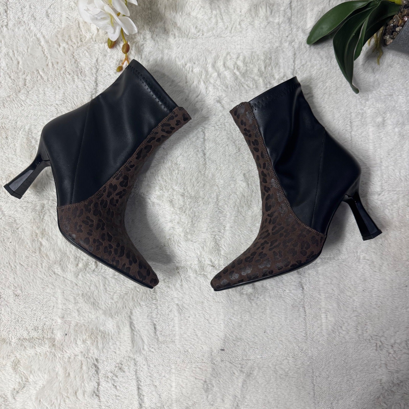 ANIMAL PRINT X NEGRO  7½ TACO CONO