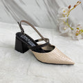 BEIGE POR TIRAS CAFE 5½ TACO ANCHO 