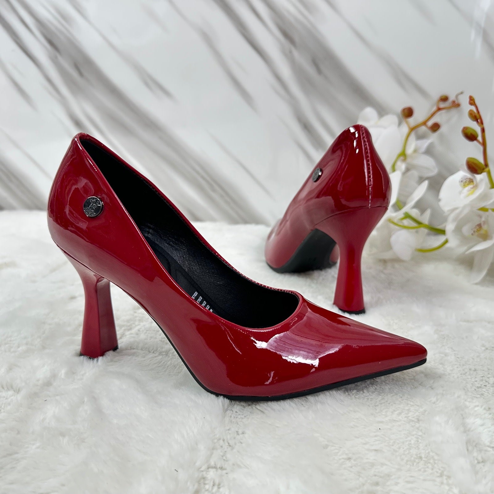 Tacón llano elegante 7 puntos