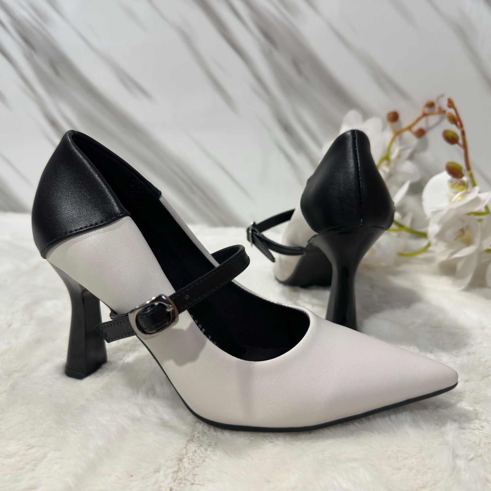 NEGRO X BLANCO SINTETICO 7½